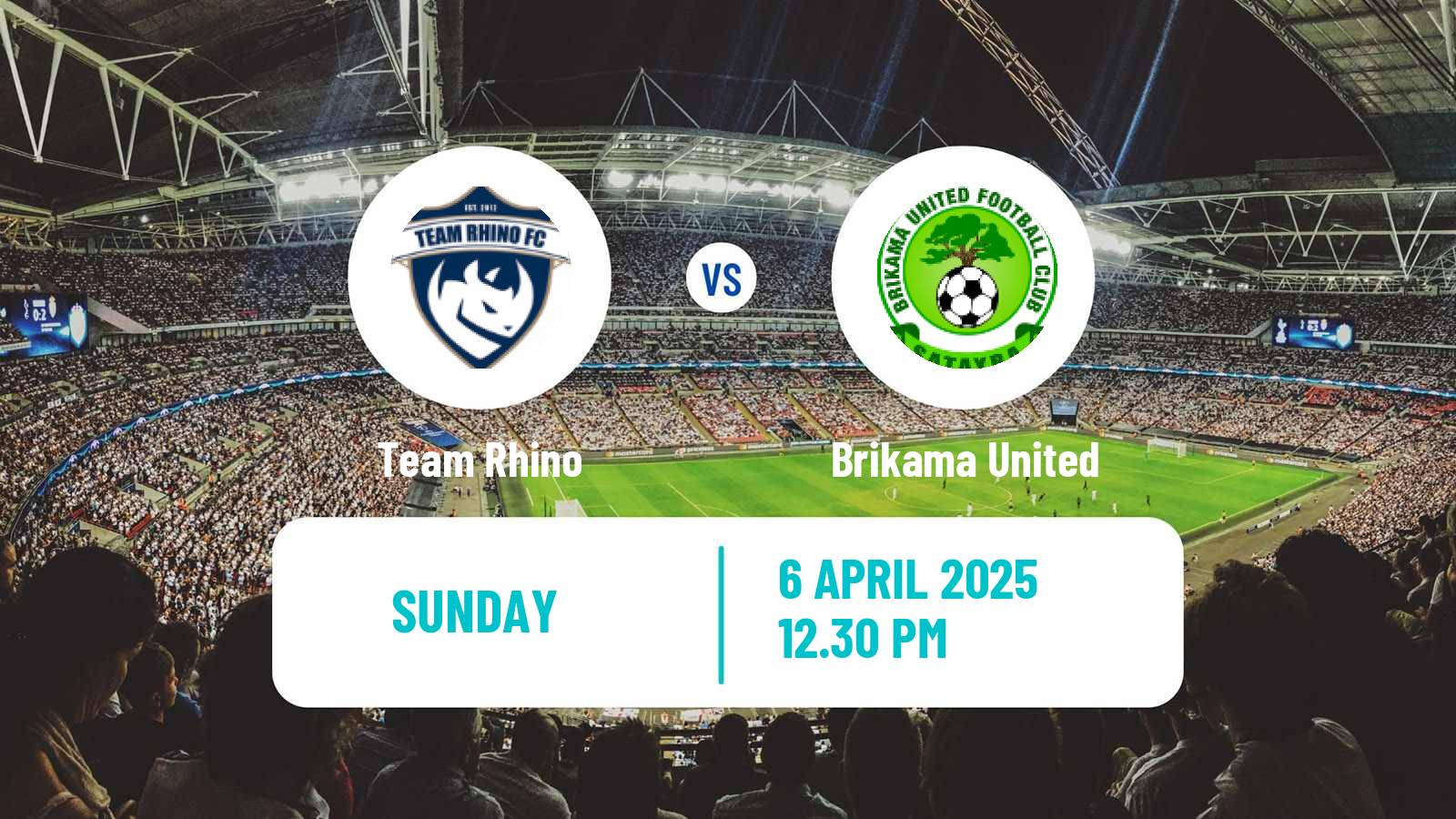 Soccer Gambian GFA League Team Rhino - Brikama United
