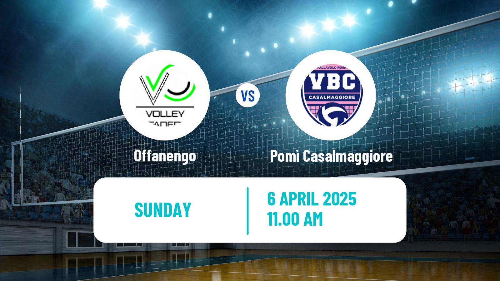 Volleyball Italian Serie A2 Volleyball Women Offanengo - Pomì Casalmaggiore
