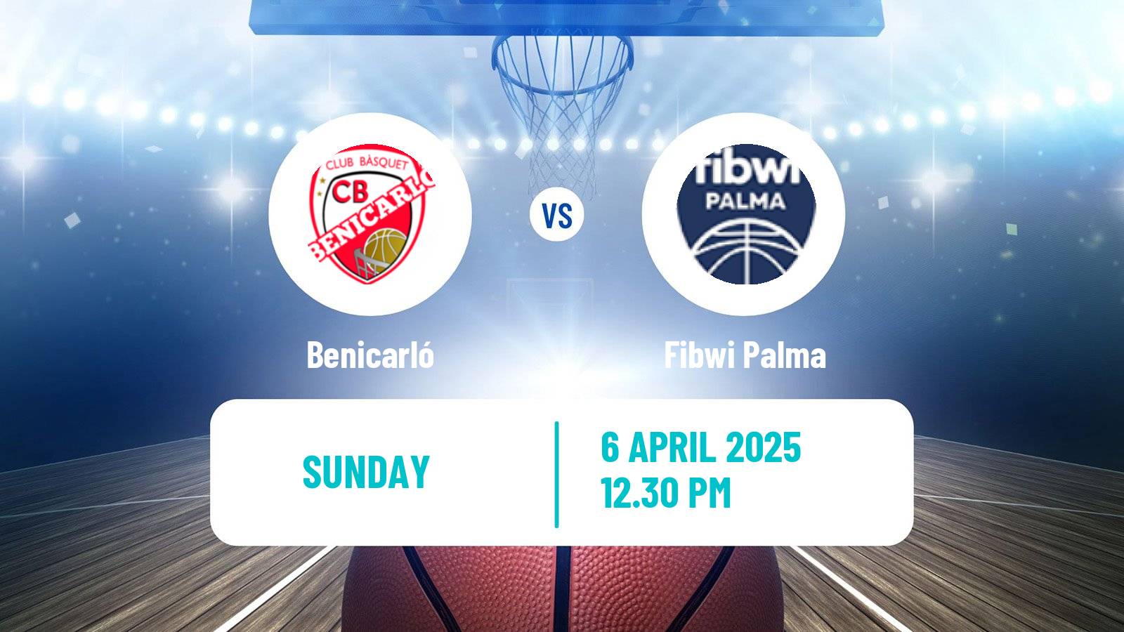 Basketball Spanish LEB Plata Benicarló - Fibwi Palma
