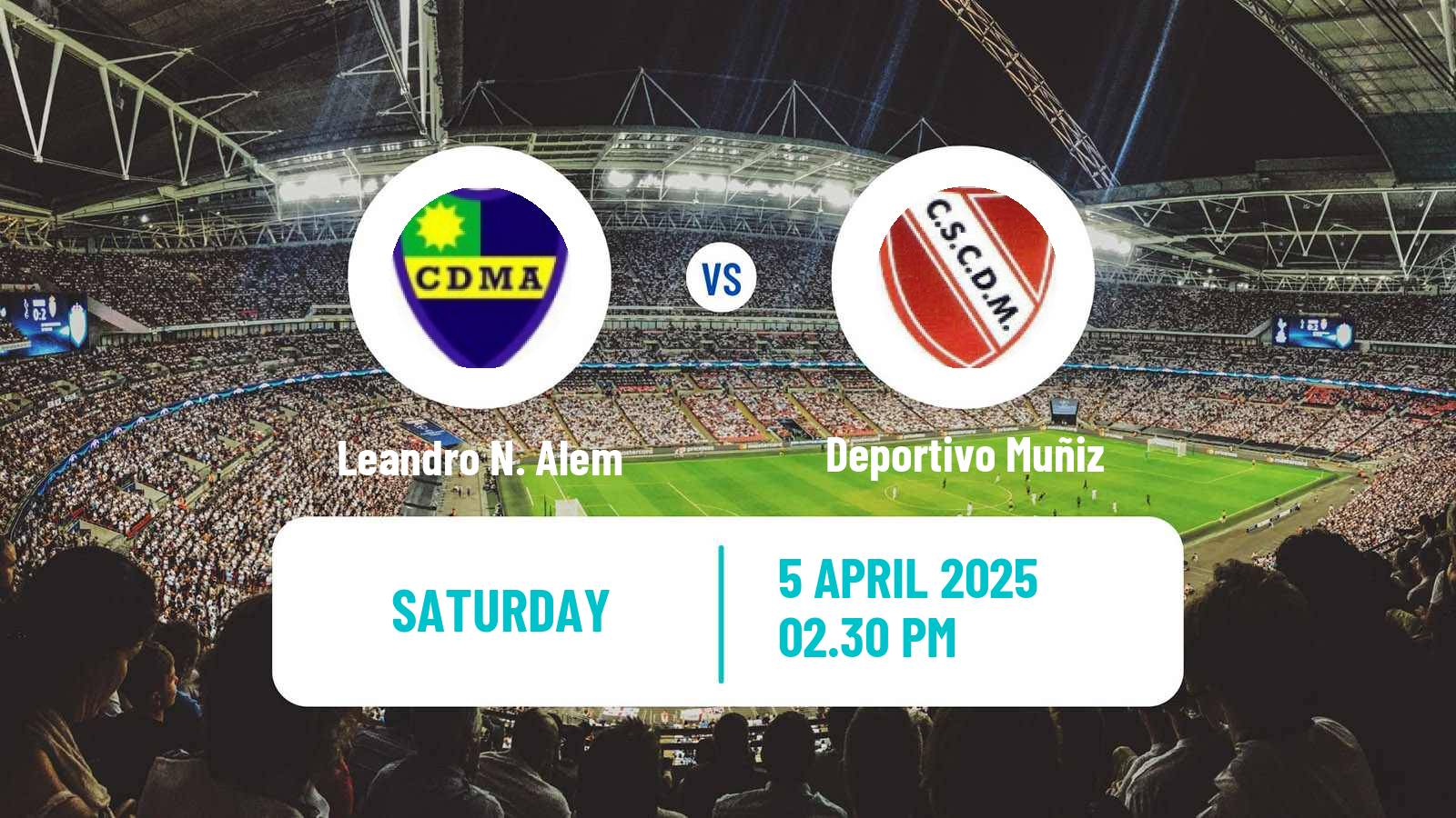 Soccer Argentinian Primera C Leandro N. Alem - Deportivo Muñiz