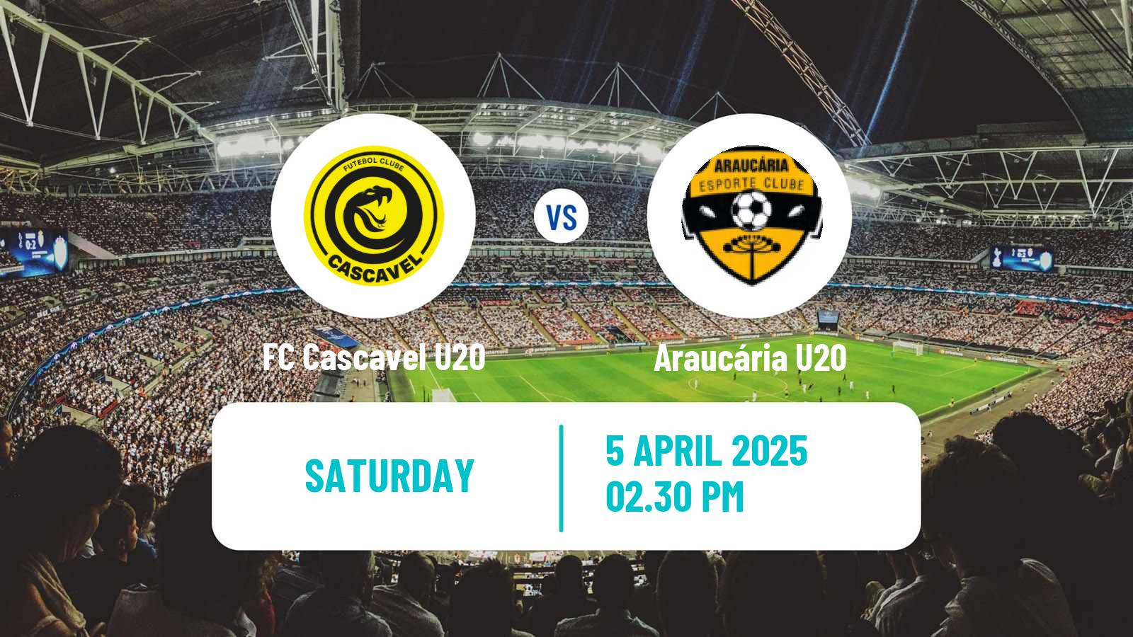 Soccer Brazilian Paranaense U20 FC Cascavel U20 - Araucária U20