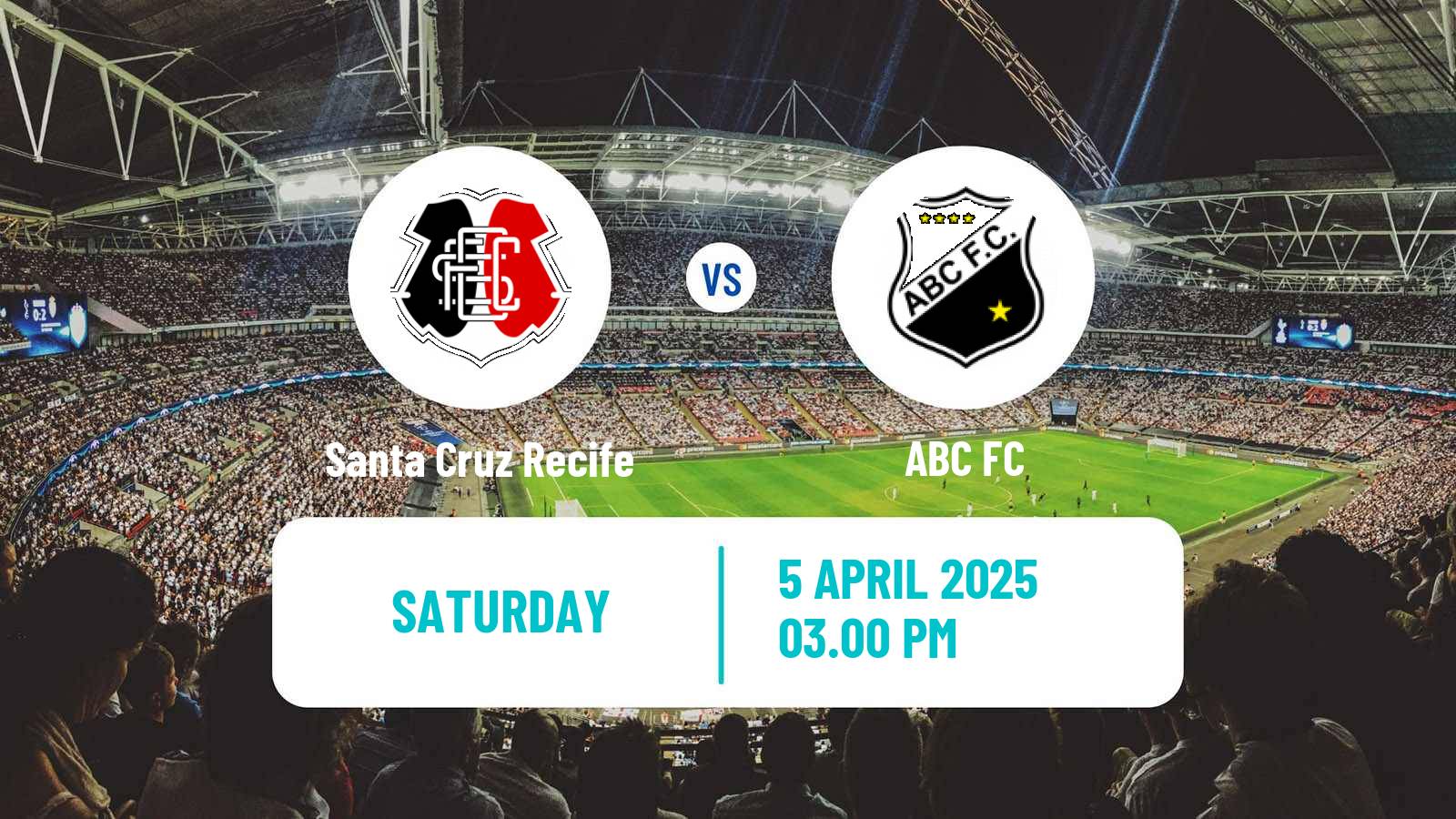 Soccer Club Friendly Santa Cruz Recife - ABC