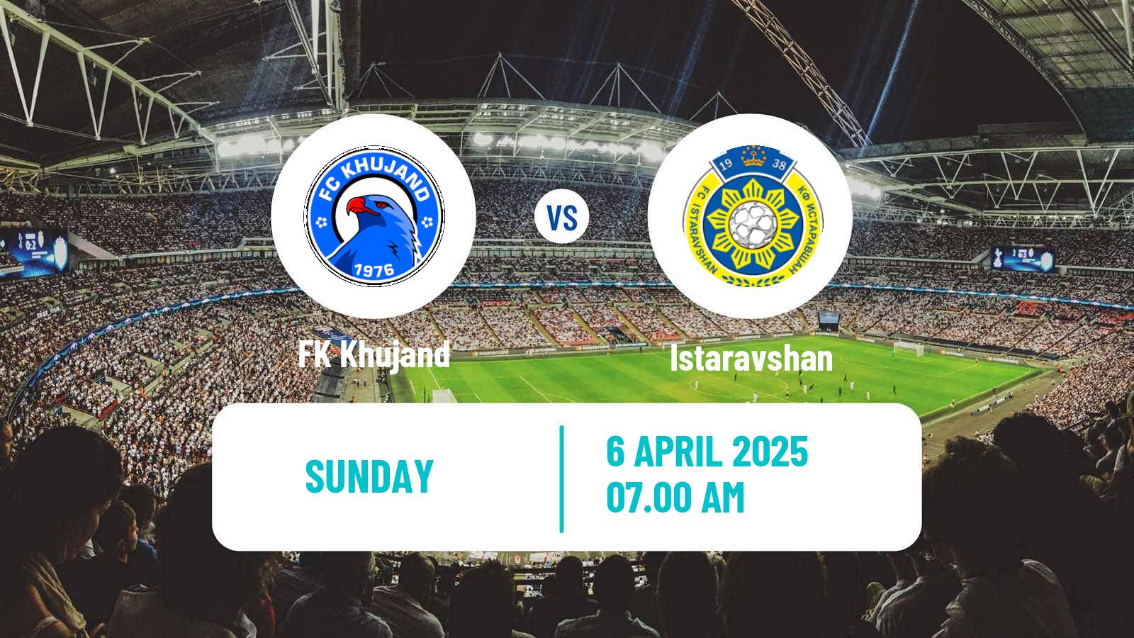 Soccer Tajik League Khujand - Istaravshan
