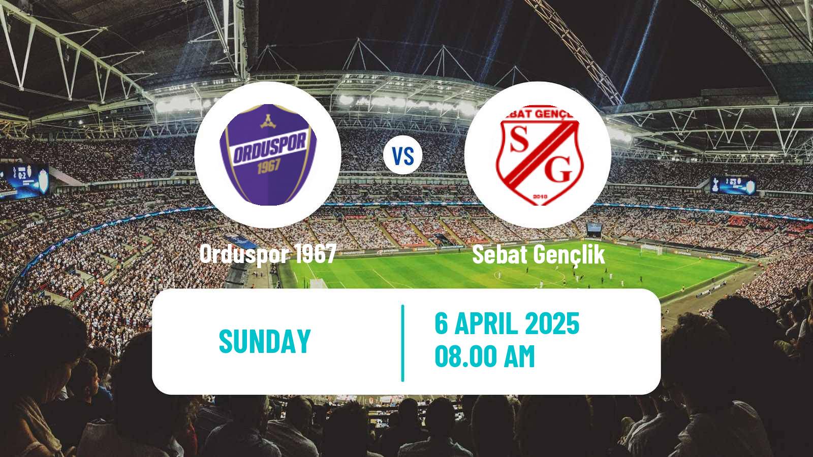 Soccer Turkish 3 Lig Group 4 Orduspor 1967 - Sebat Gençlik
