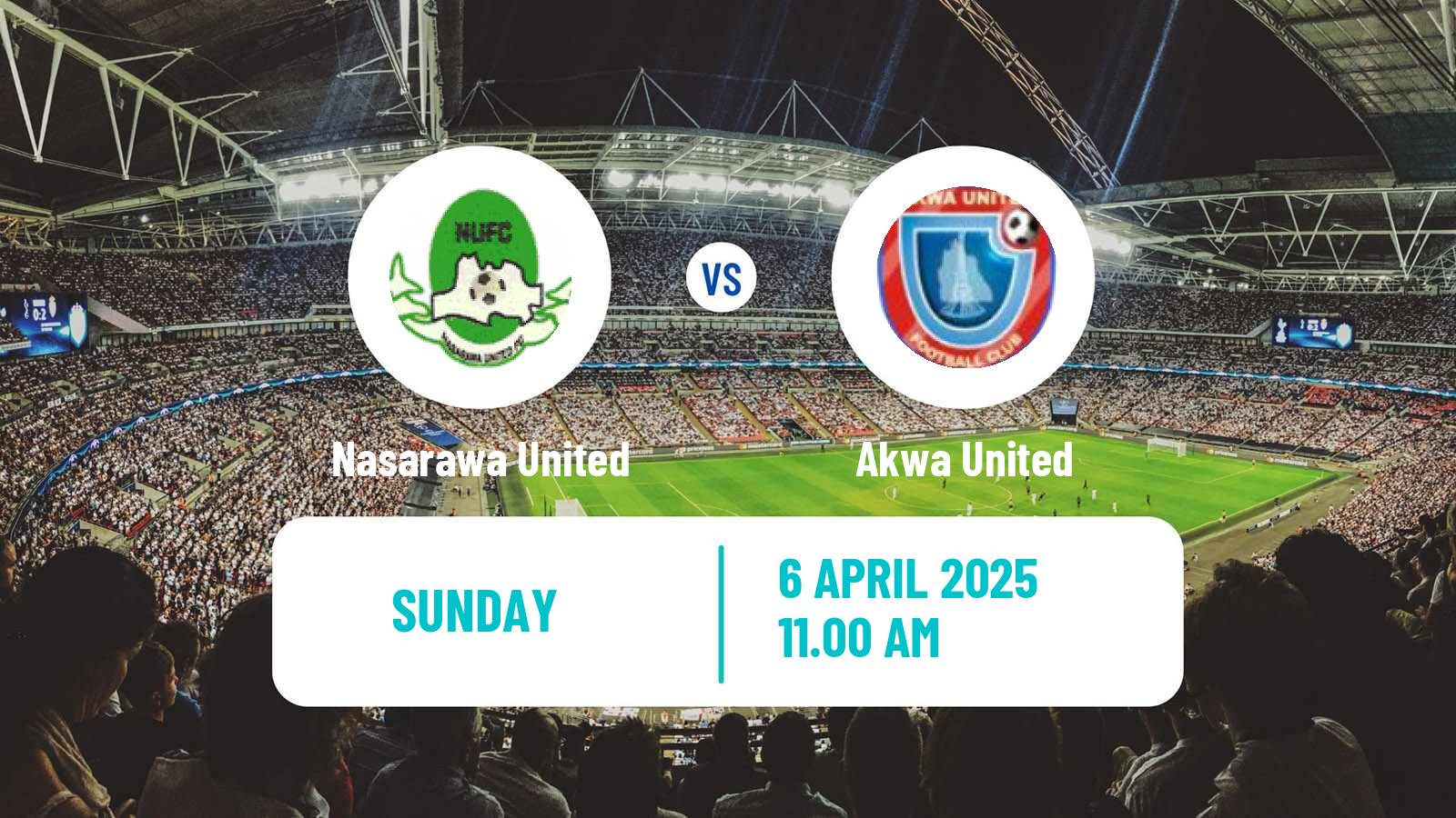 Football Nigerian Premier League Nasarawa United - Akwa United
