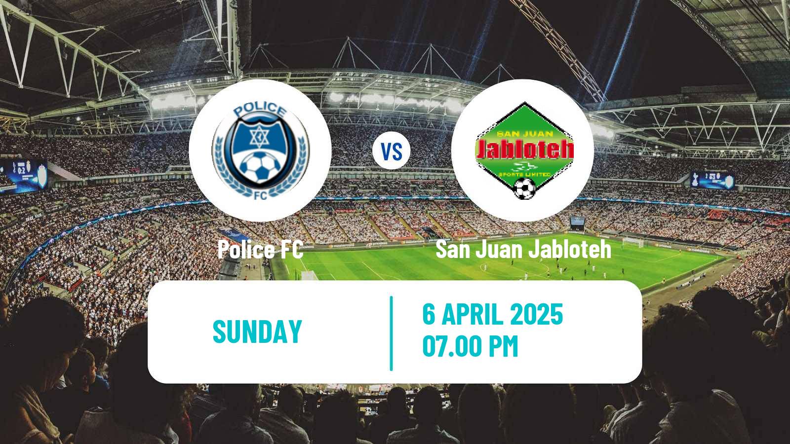 Soccer Trinidad and Tobago Premier League Police FC - San Juan Jabloteh