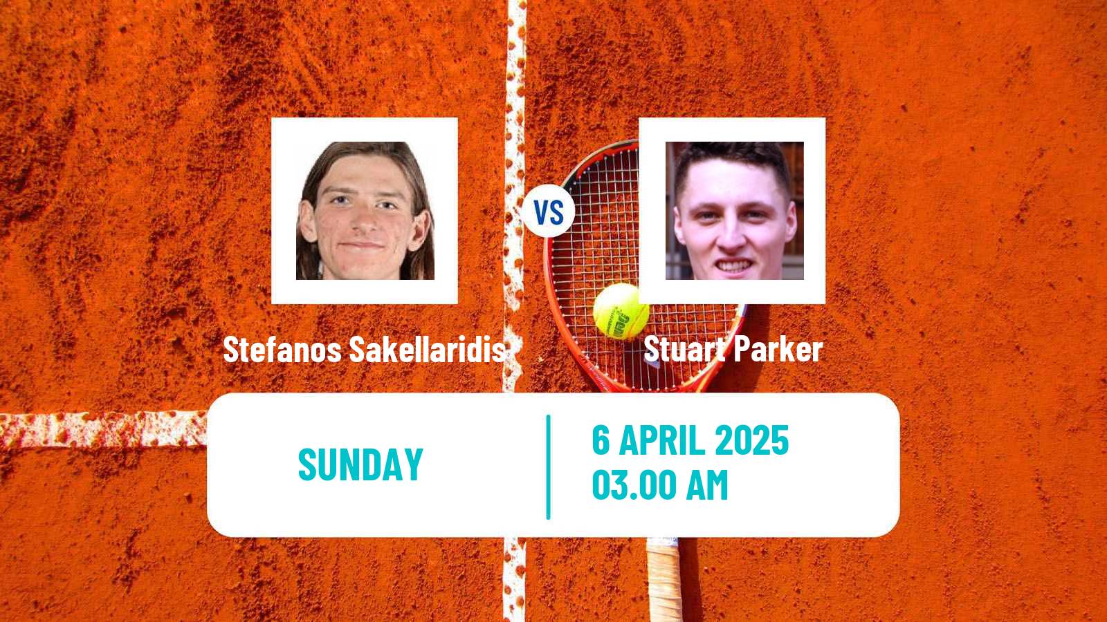 Tennis ITF M15 Heraklion 3 Men Stefanos Sakellaridis - Stuart Parker