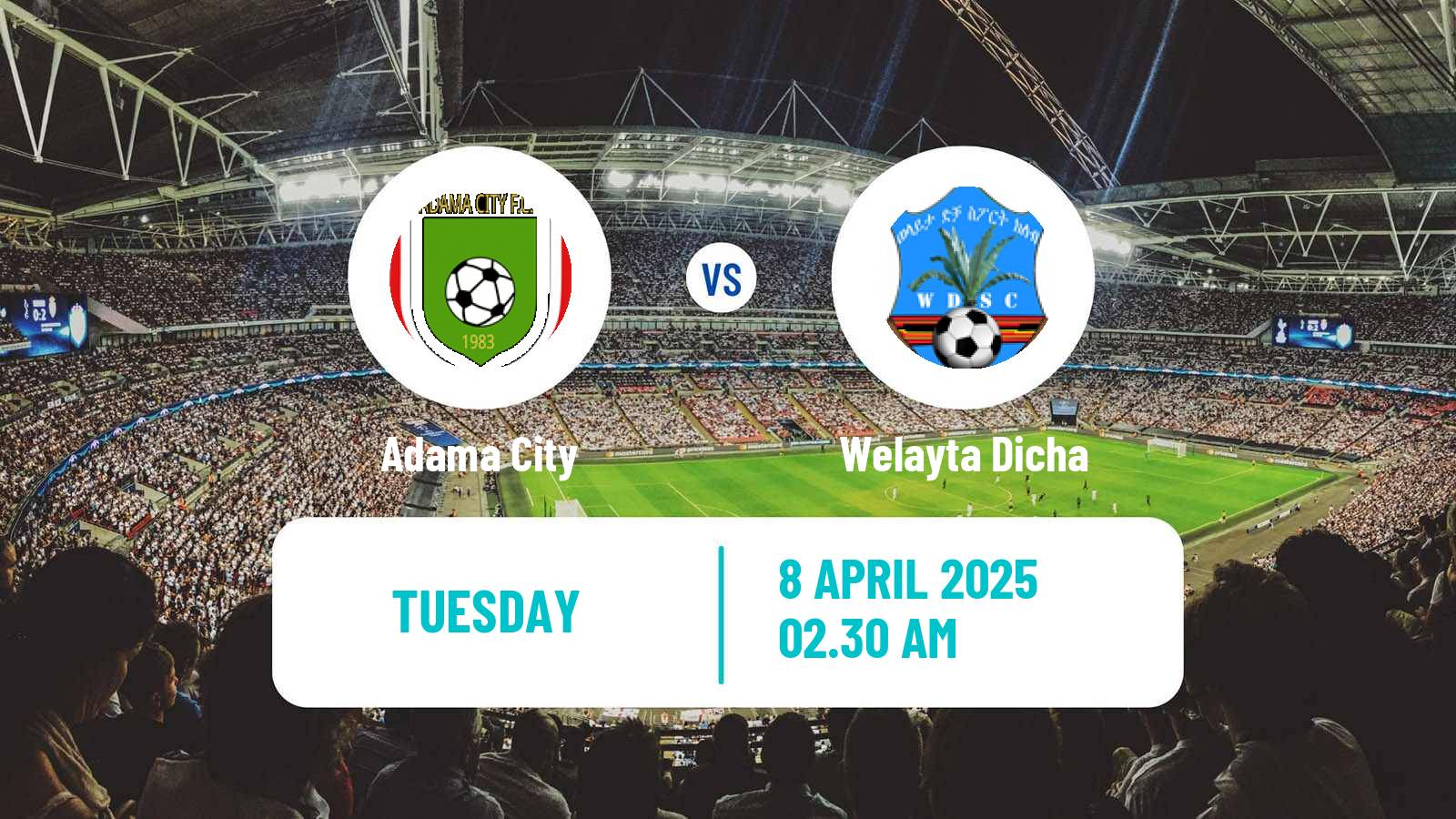 Soccer Ethiopian Premier League Adama City - Welayta Dicha