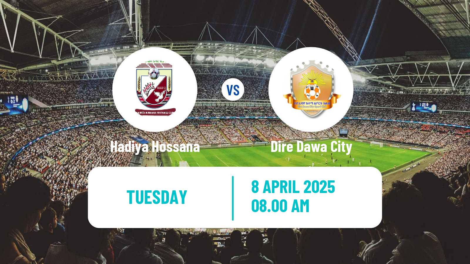 Soccer Ethiopian Premier League Hadiya Hossana - Dire Dawa City