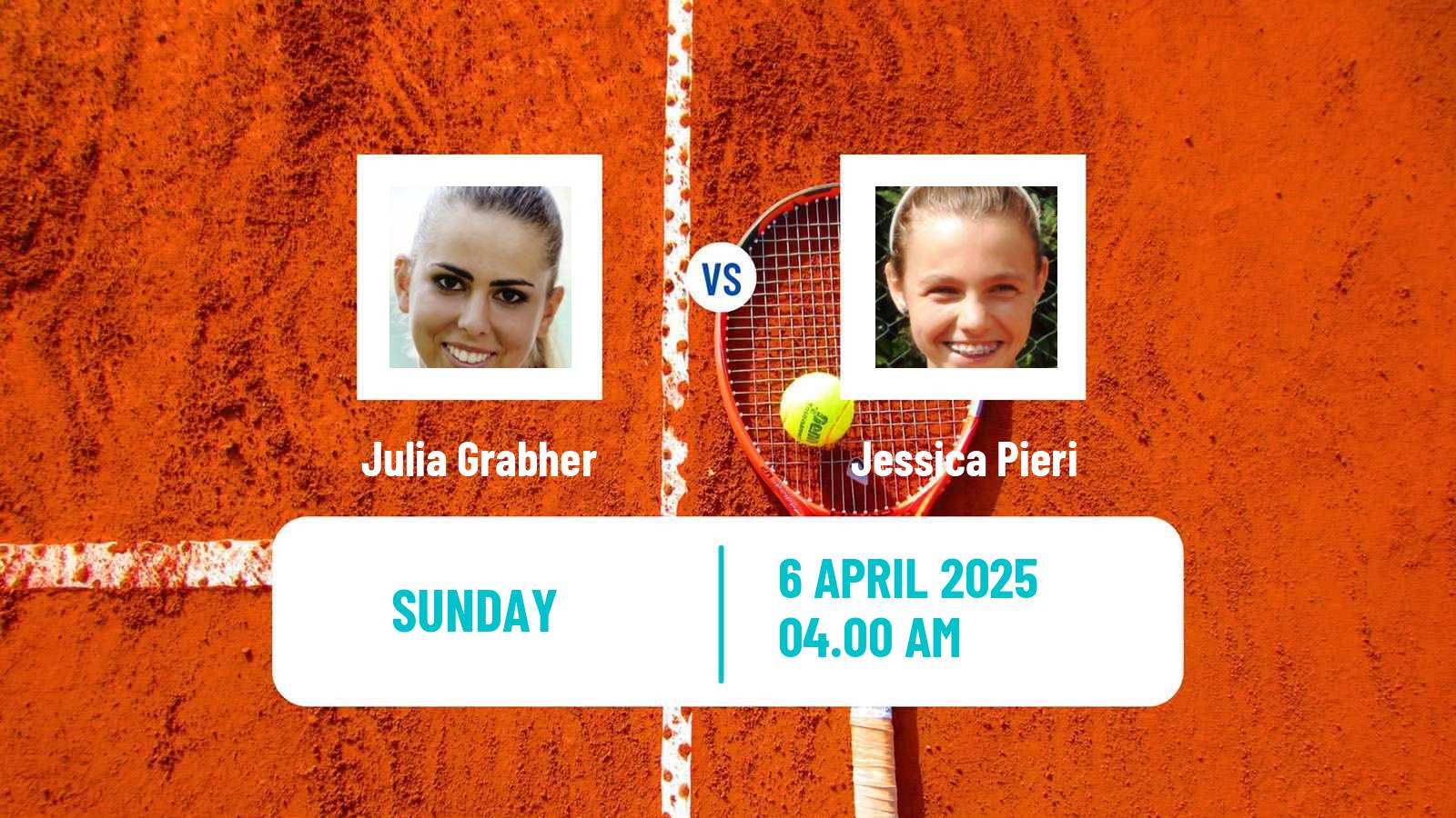 Tennis ITF W35 Santa Margherita Di Pula Women Julia Grabher - Jessica Pieri