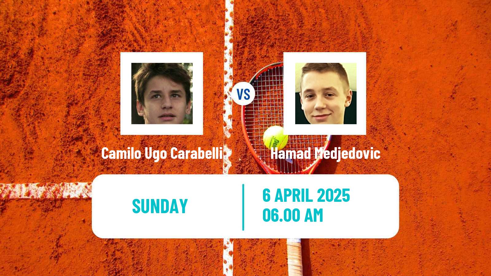 Tennis ATP Monte Carlo Camilo Ugo Carabelli - Hamad Medjedovic
