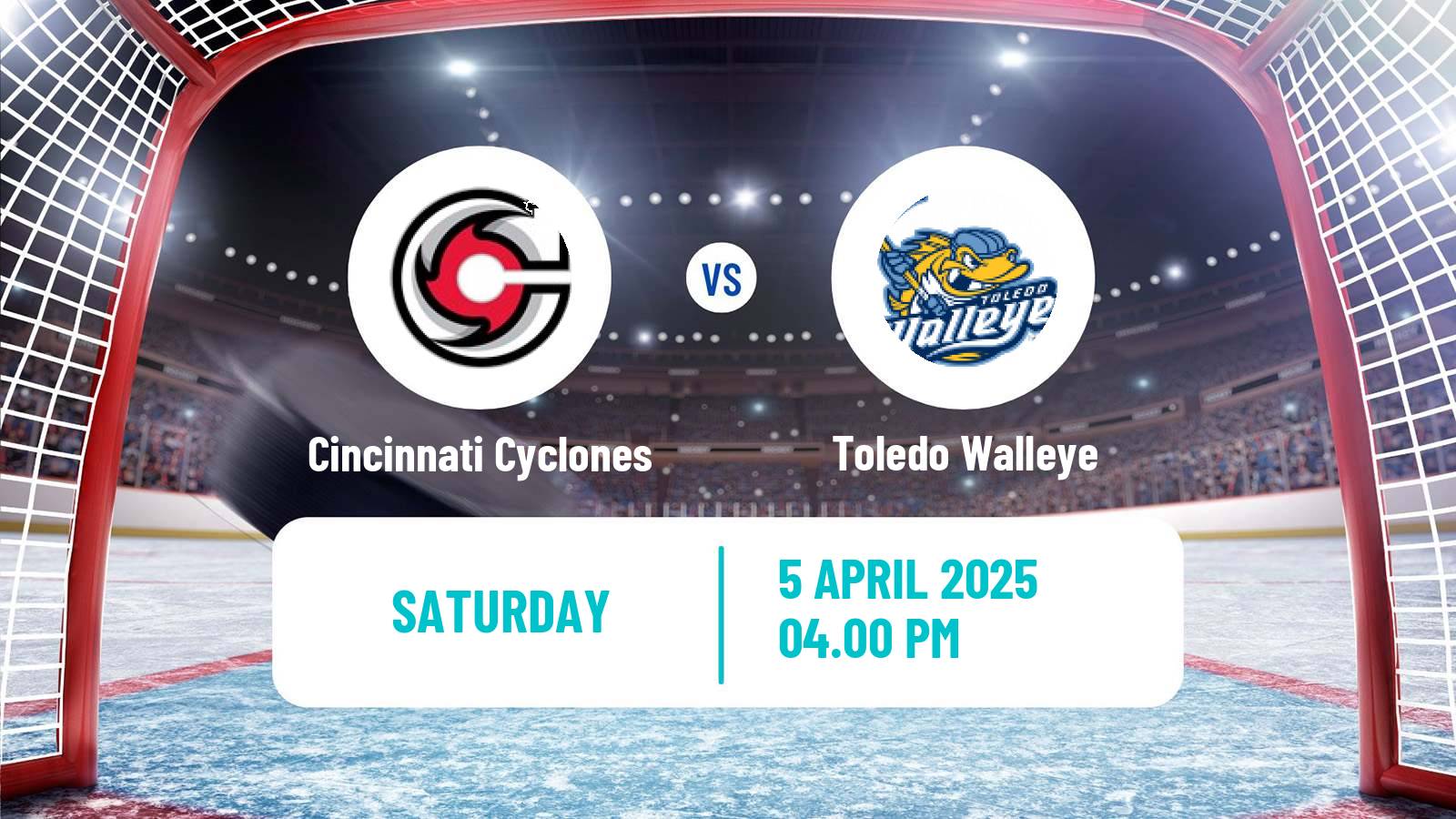 Hockey ECHL Cincinnati Cyclones - Toledo Walleye
