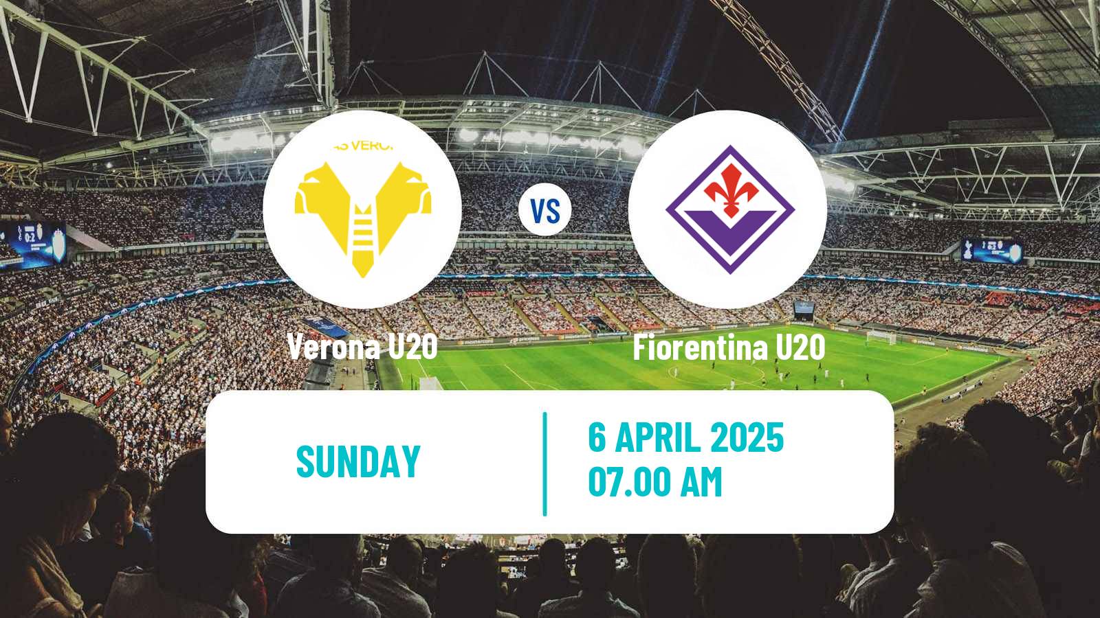 Soccer Italian Primavera 1 Verona U20 - Fiorentina U20