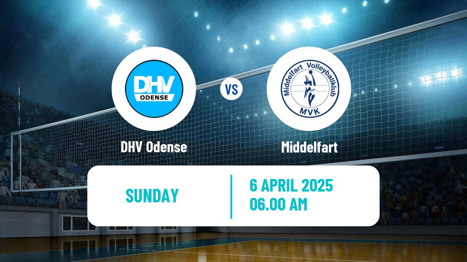 Volleyball Danish Volleyligaen DHV Odense - Middelfart