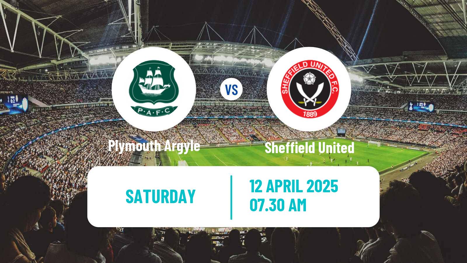 Soccer English League Championship Plymouth Argyle - Sheffield United