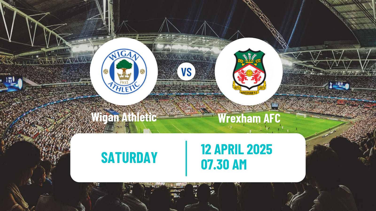 Soccer English League One Wigan Athletic - Wrexham