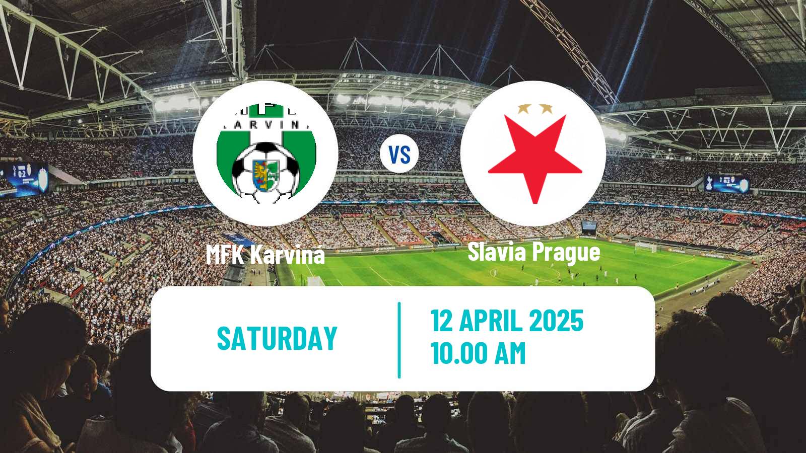 Soccer Czech 1 Liga Karviná - Slavia Prague