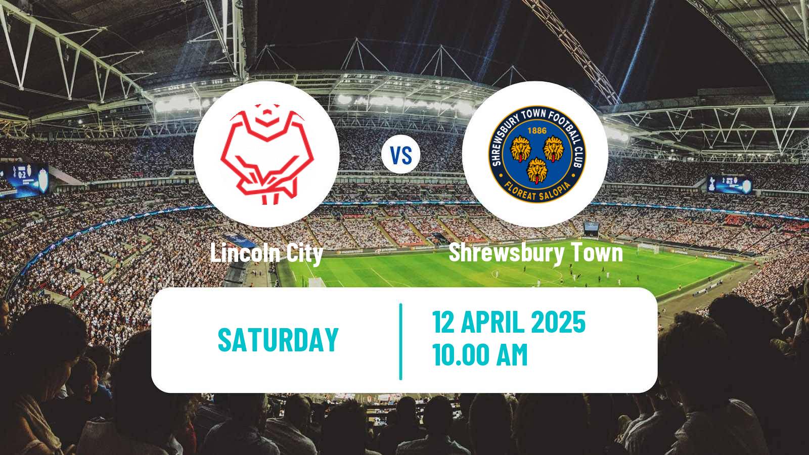 Soccer English League One Lincoln City - Shrewsbury Town