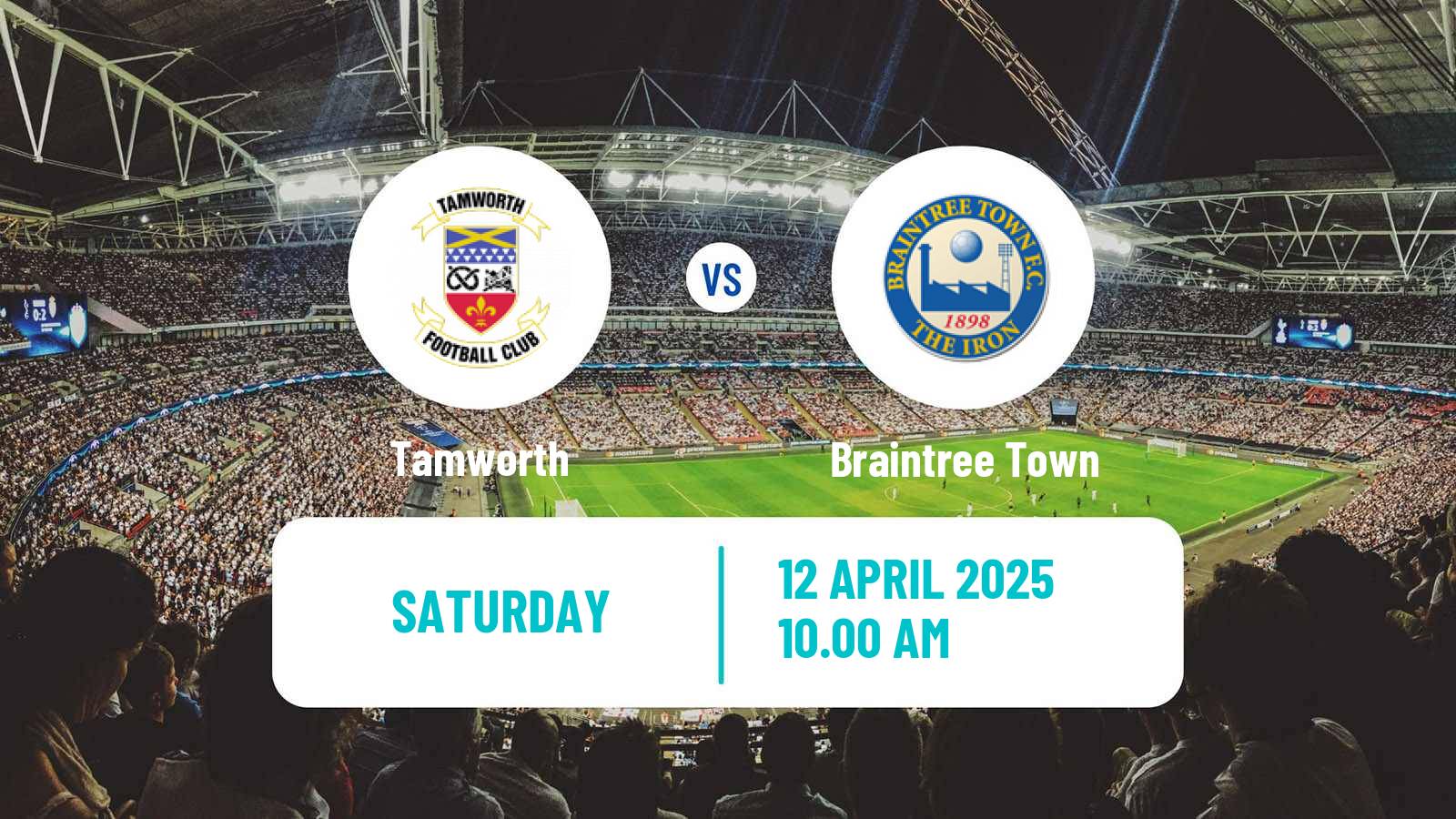 Soccer English National League Tamworth - Braintree Town