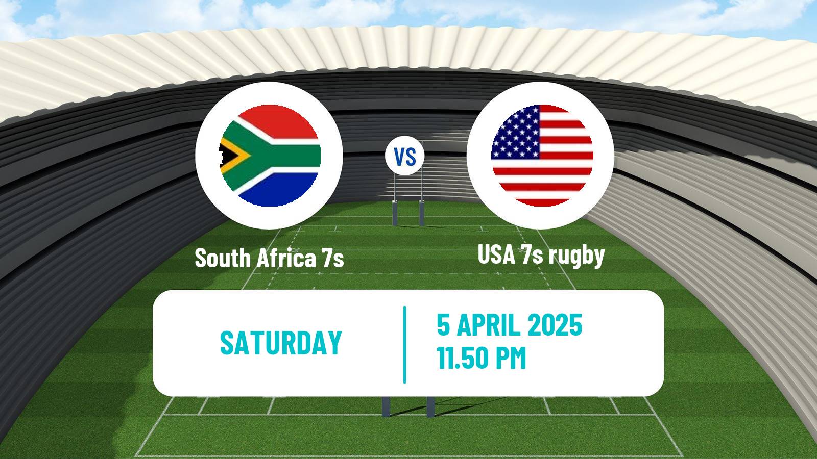 Rugby union Sevens World Series - Singapore South Africa 7s - USA 7s