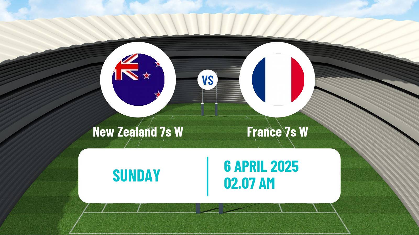 Football Sevens World Series Women - Singapore New Zealand 7s W - France 7s W