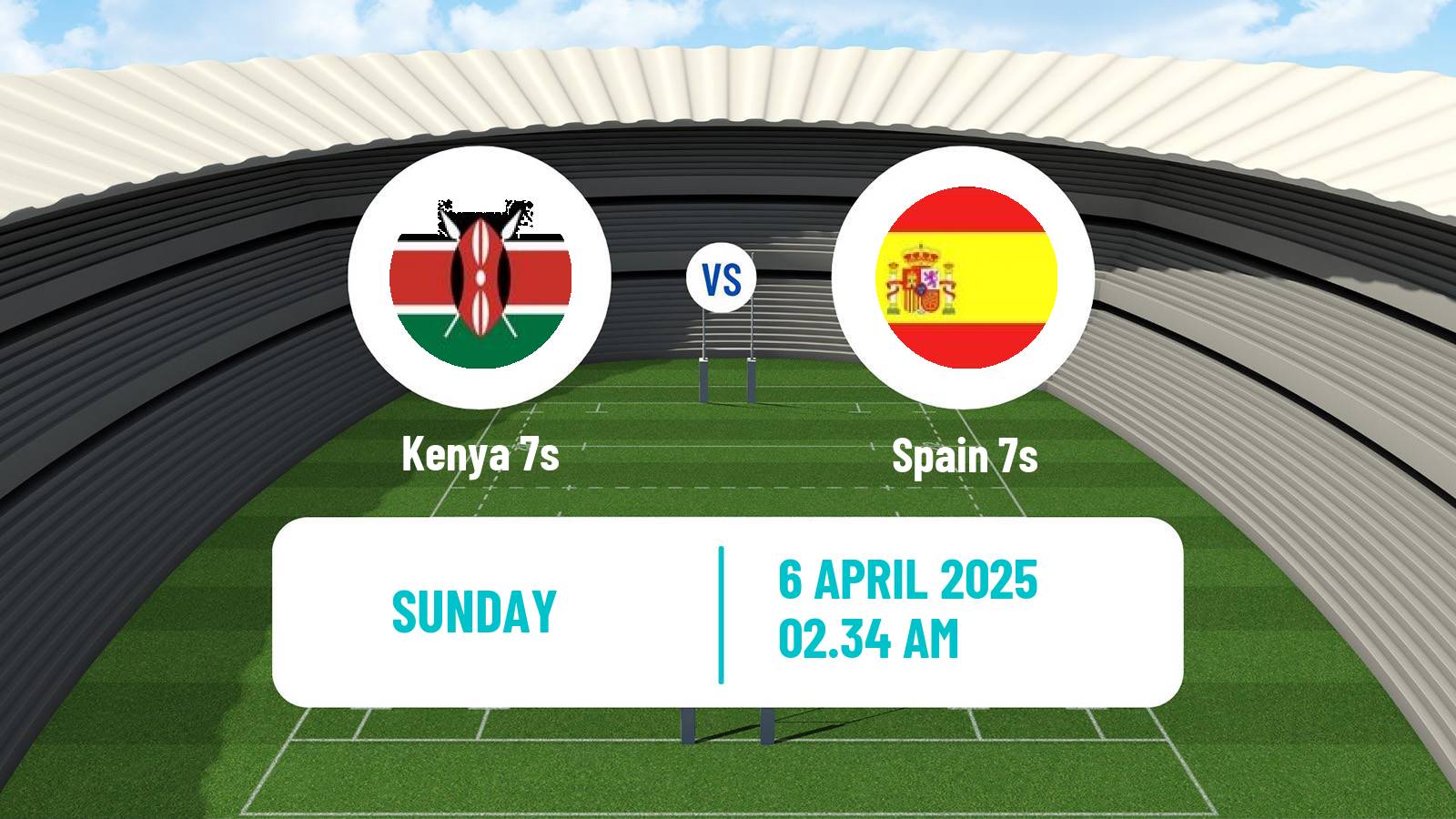 Rugby union Sevens World Series - Singapore Kenya 7s - Spain 7s