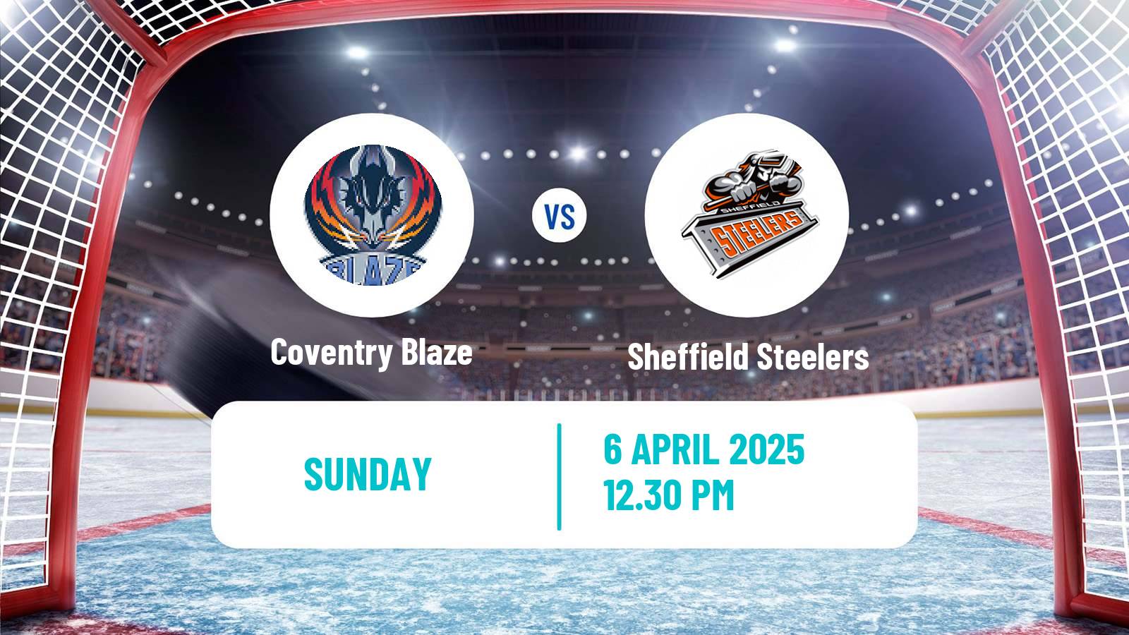 Hockey United Kingdom Elite League Coventry Blaze - Sheffield Steelers