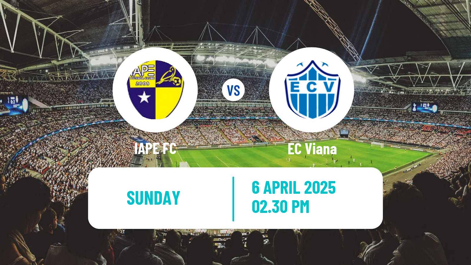 Soccer Brazilian Campeonato Maranhense IAPE - Viana