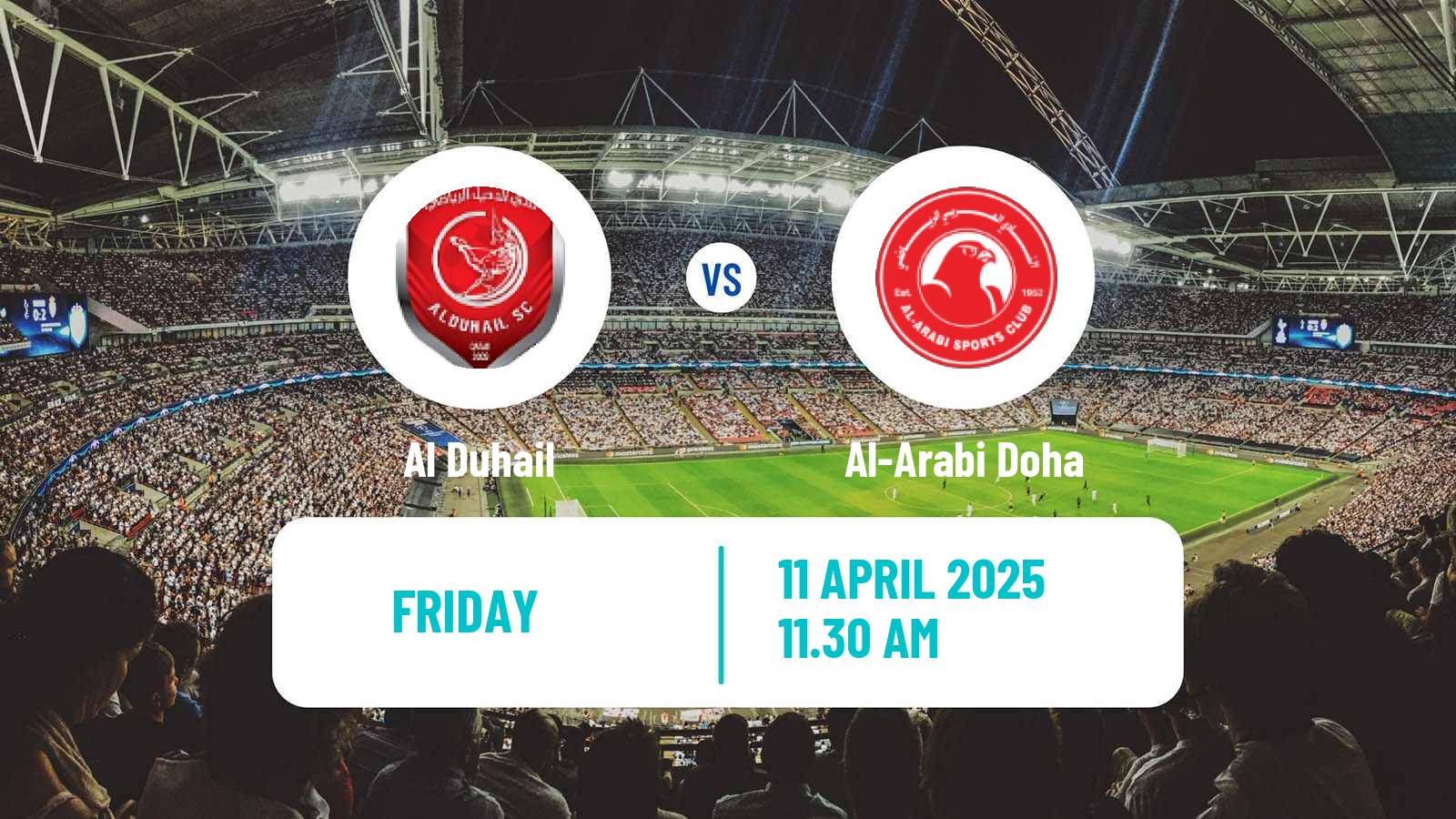 Football Qatar QSL Al Duhail - Al-Arabi Doha