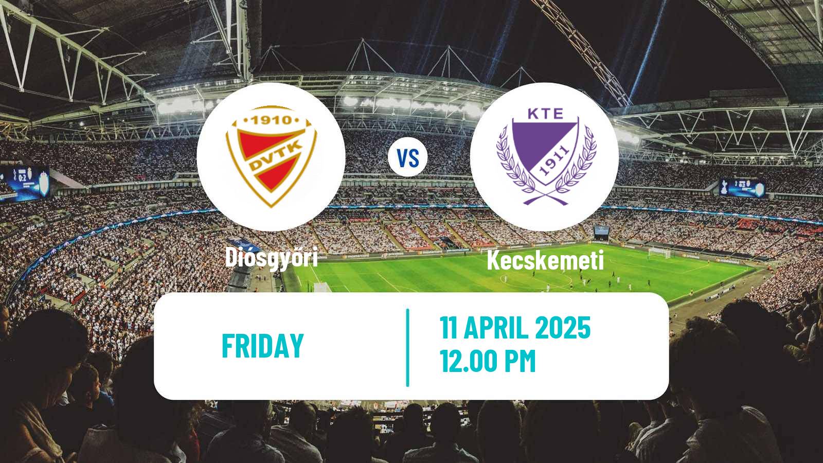 Soccer Hungarian NB I Diósgyőri - Kecskemeti
