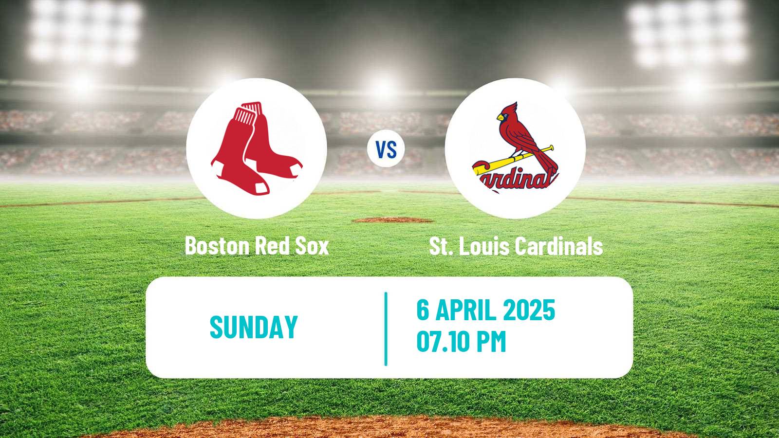 Baseball MLB Boston Red Sox - St. Louis Cardinals
