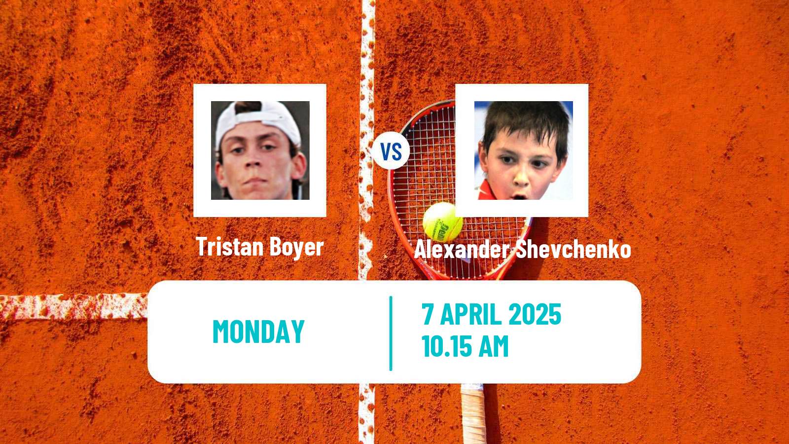 Tennis Madrid Challenger Men Tristan Boyer - Alexander Shevchenko