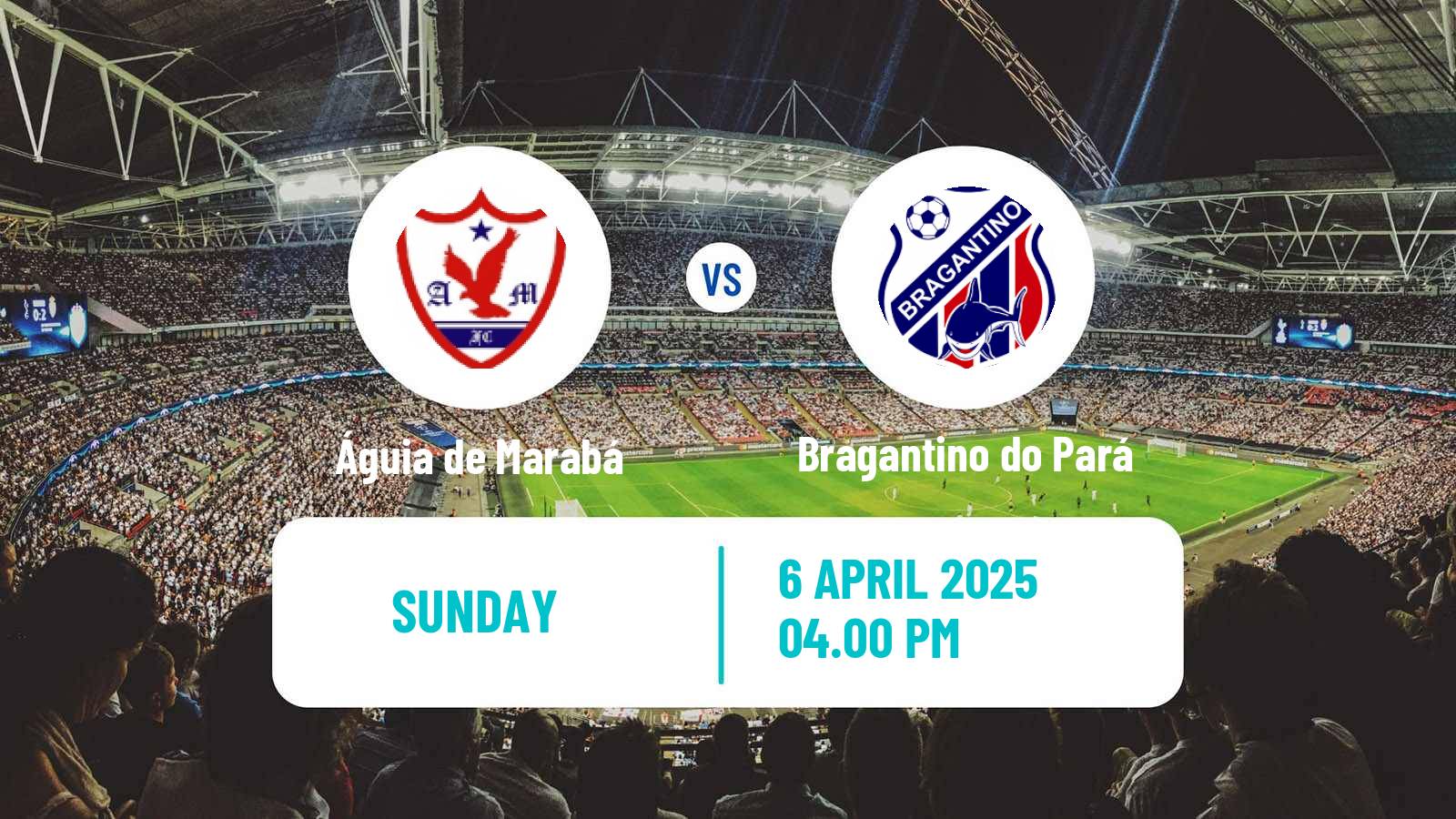 Soccer Brazilian Copa Grao Para Águia de Marabá - Bragantino do Pará
