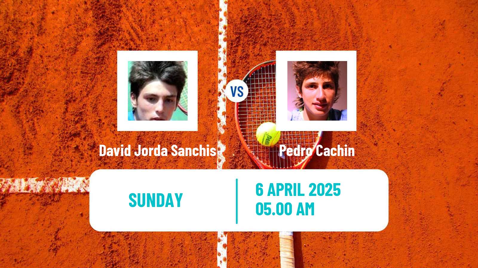 Tennis Madrid Challenger Men David Jorda Sanchis - Pedro Cachin
