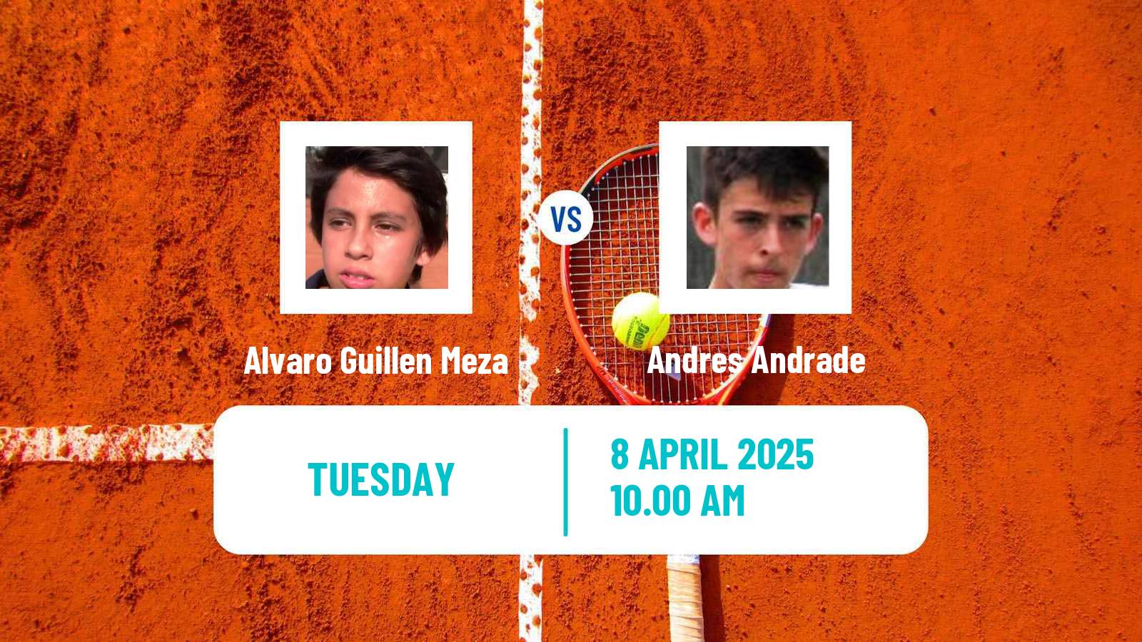 Tennis Sarasota Challenger Men Alvaro Guillen Meza - Andres Andrade