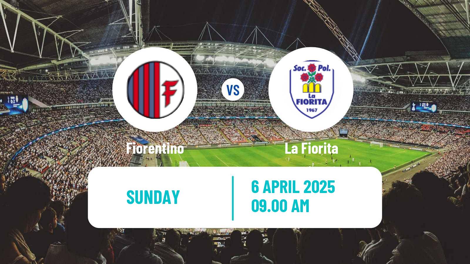 Soccer San Marino Campionato Sammarinese Fiorentino - La Fiorita