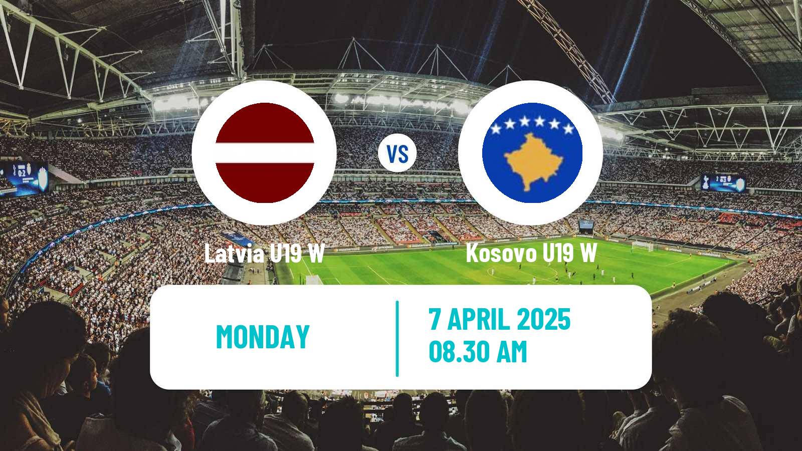 Soccer UEFA Euro U19 Women Latvia U19 W - Kosovo U19 W
