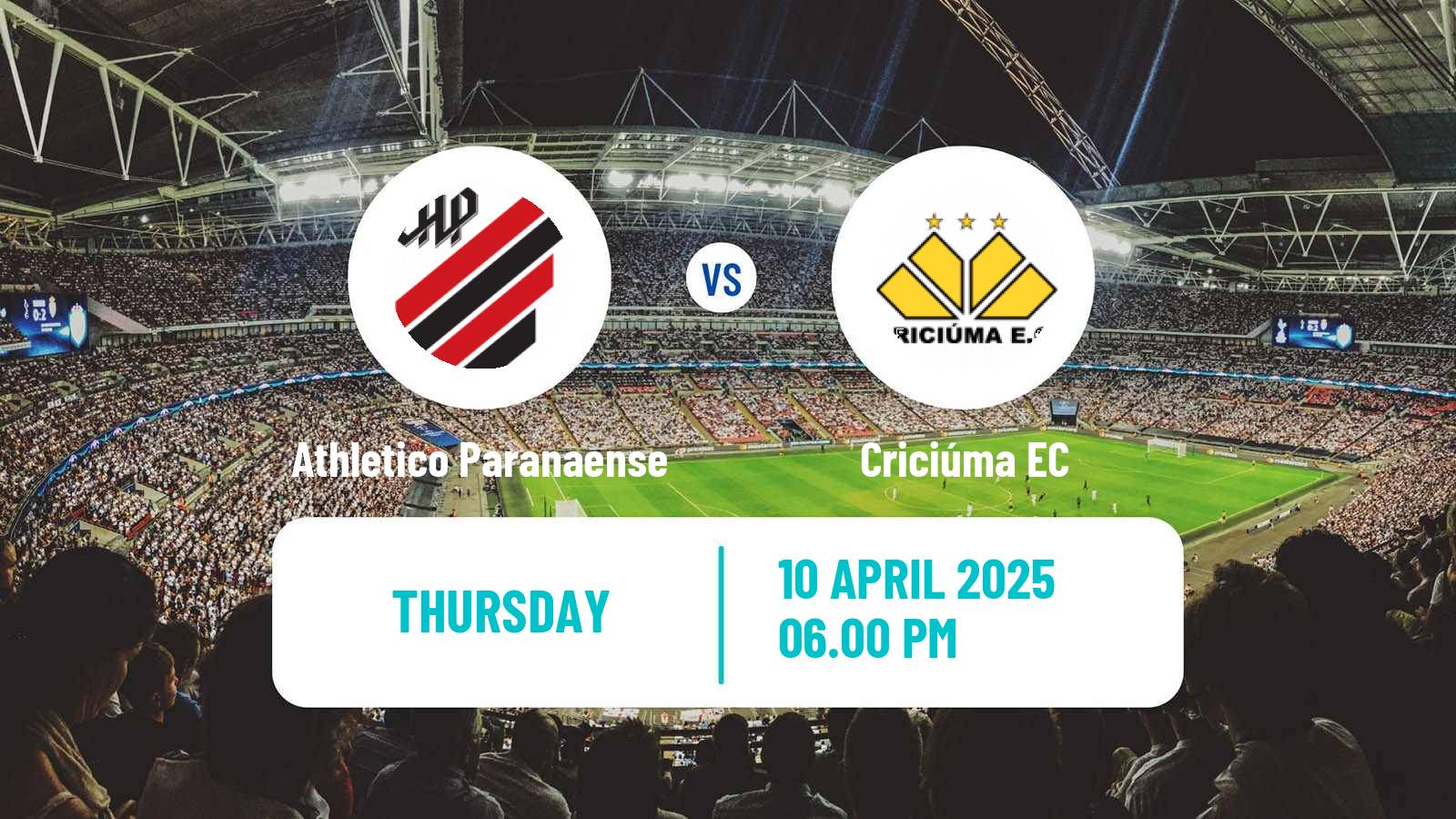 Soccer Brazilian Serie B Athletico Paranaense - Criciúma