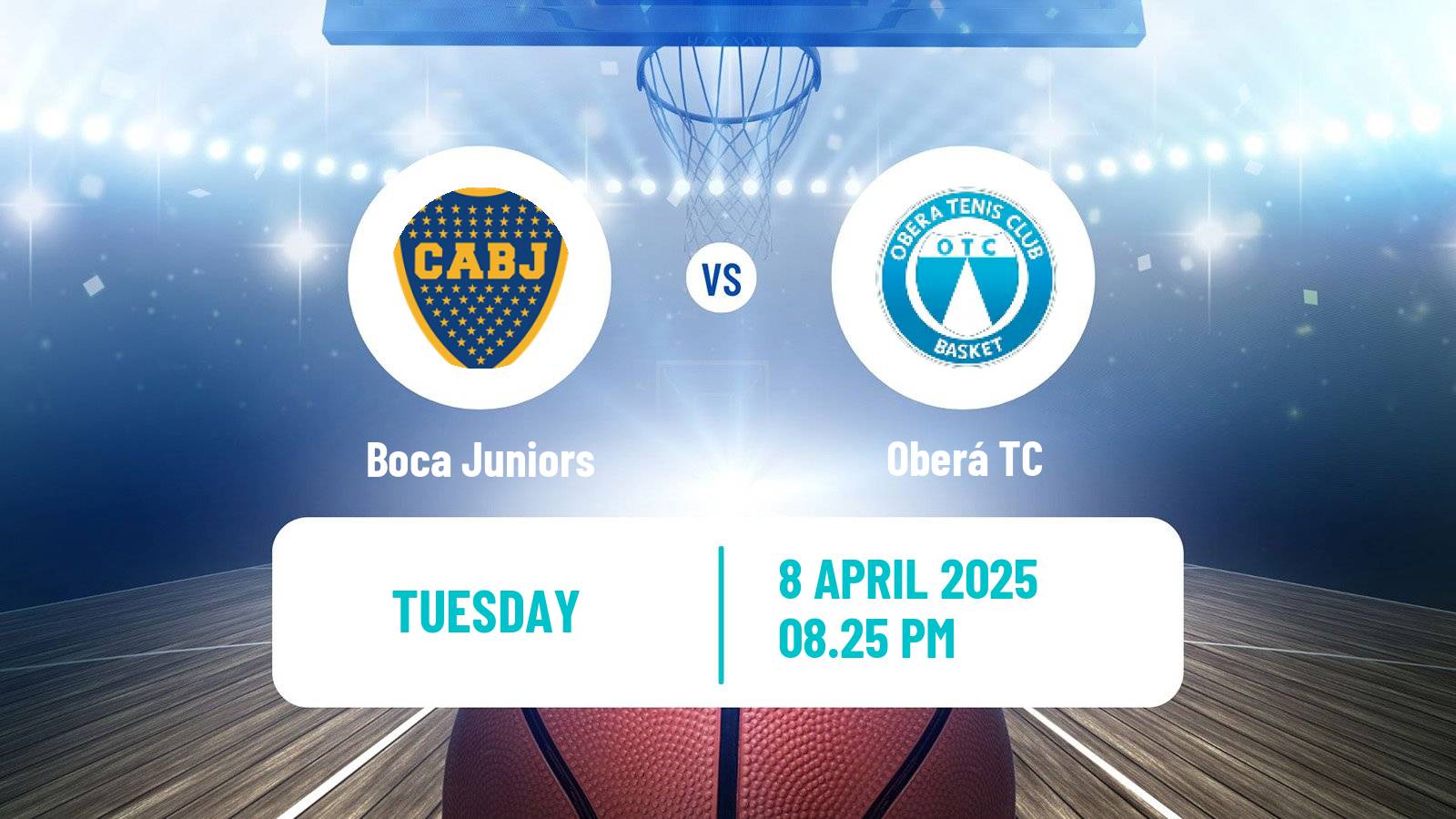 Basketball Argentinian LNB Boca Juniors - Oberá TC