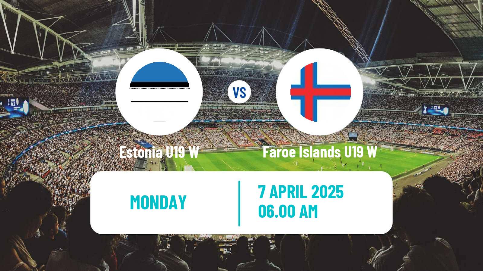 Soccer UEFA Euro U19 Women Estonia U19 W - Faroe Islands U19 W