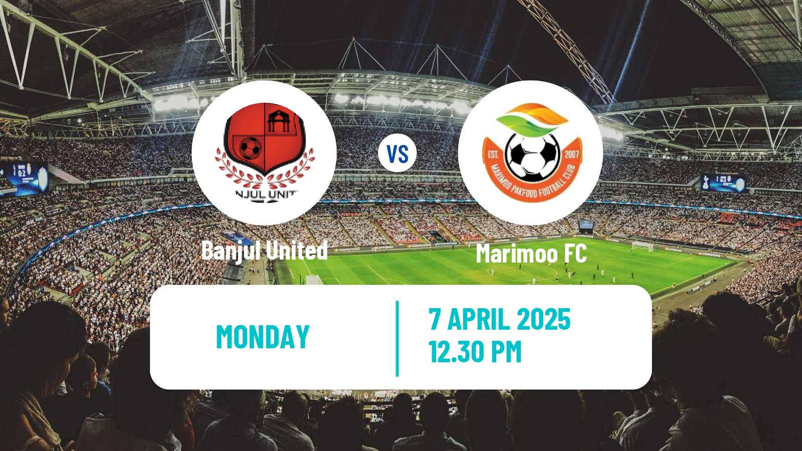 Soccer Gambian GFA League Banjul United - Marimoo