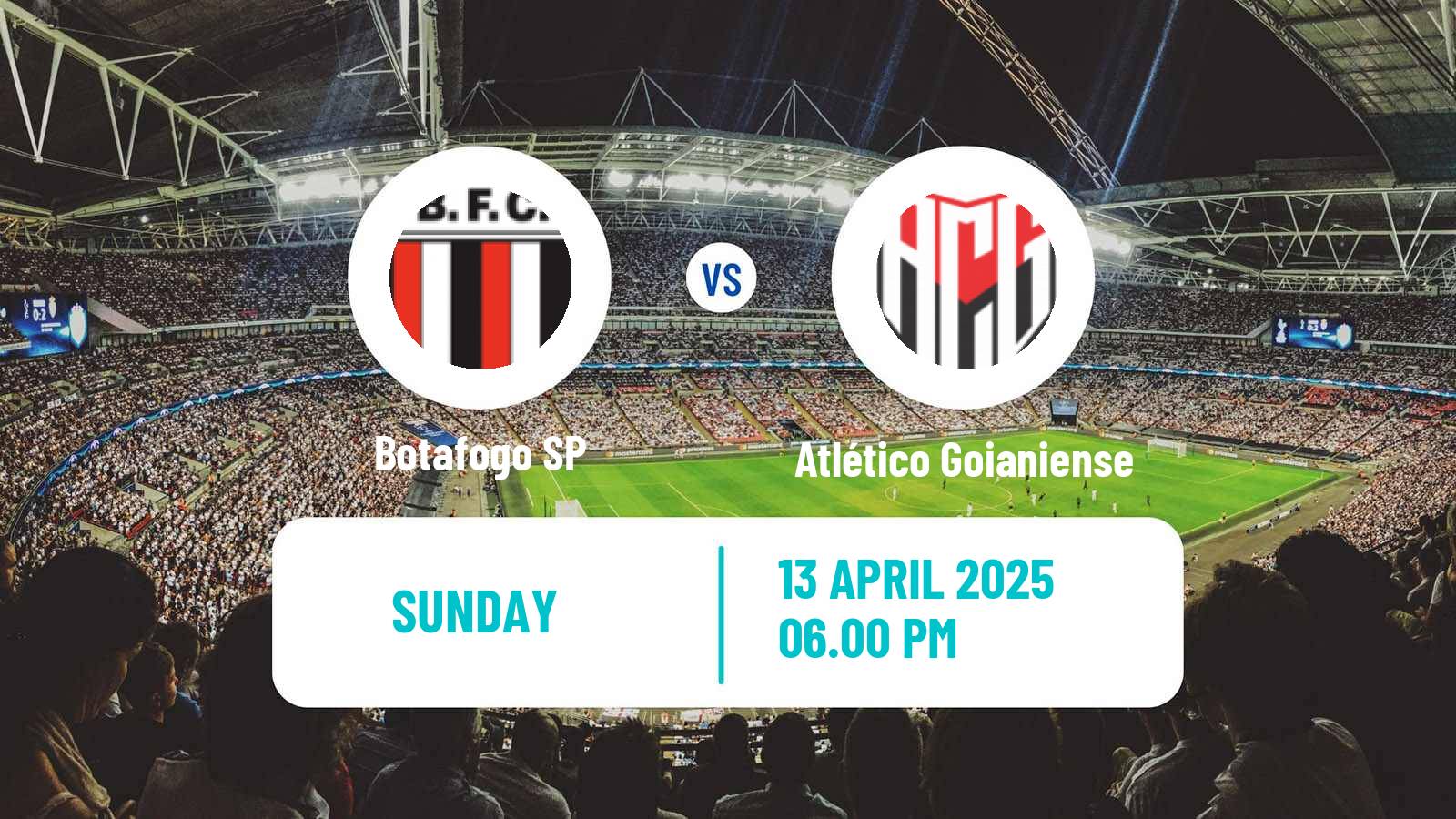 Soccer Brazilian Serie B Botafogo SP - Atlético Goianiense