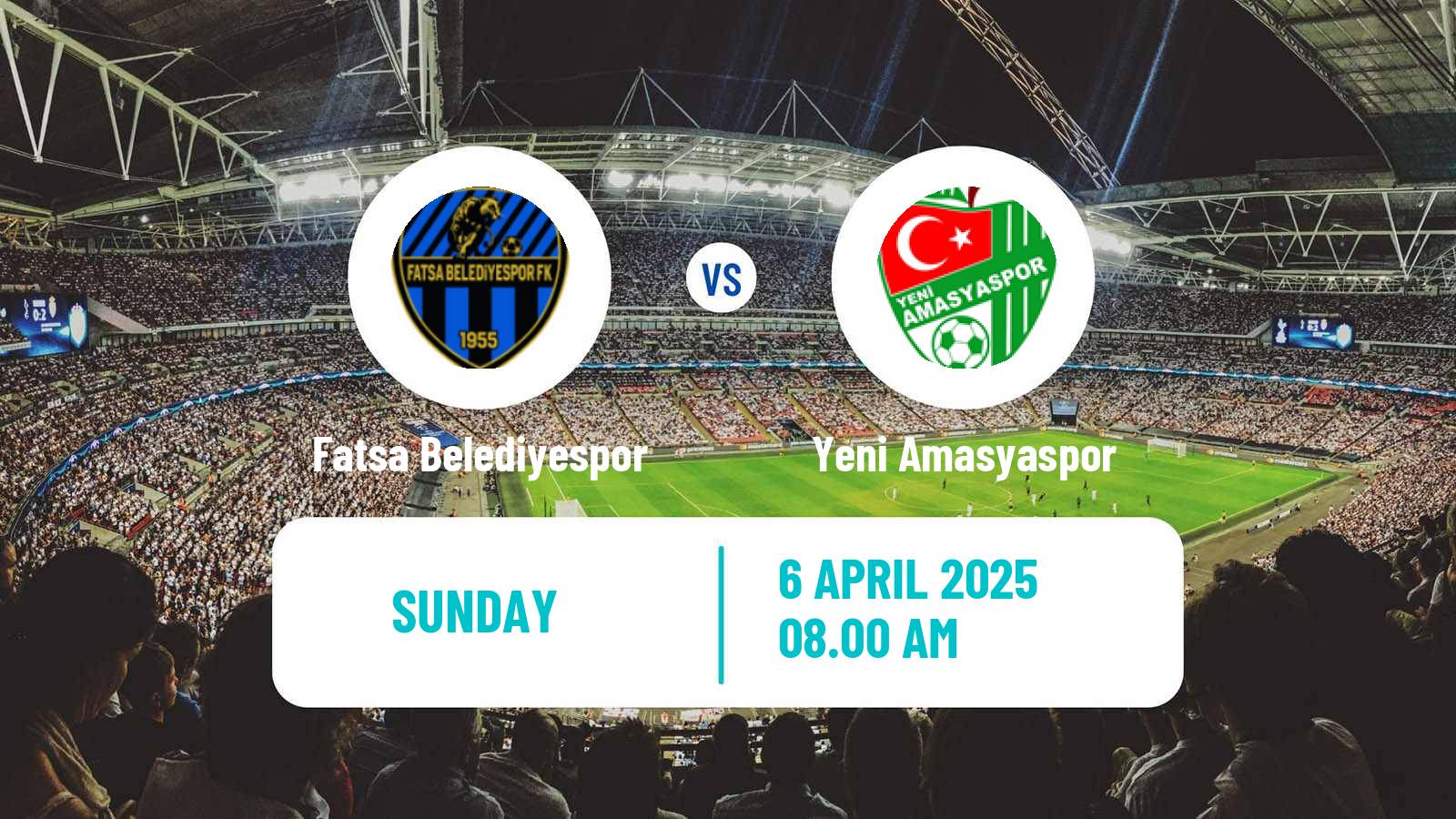 Soccer Turkish 3 Lig Group 2 Fatsa Belediyespor - Yeni Amasyaspor