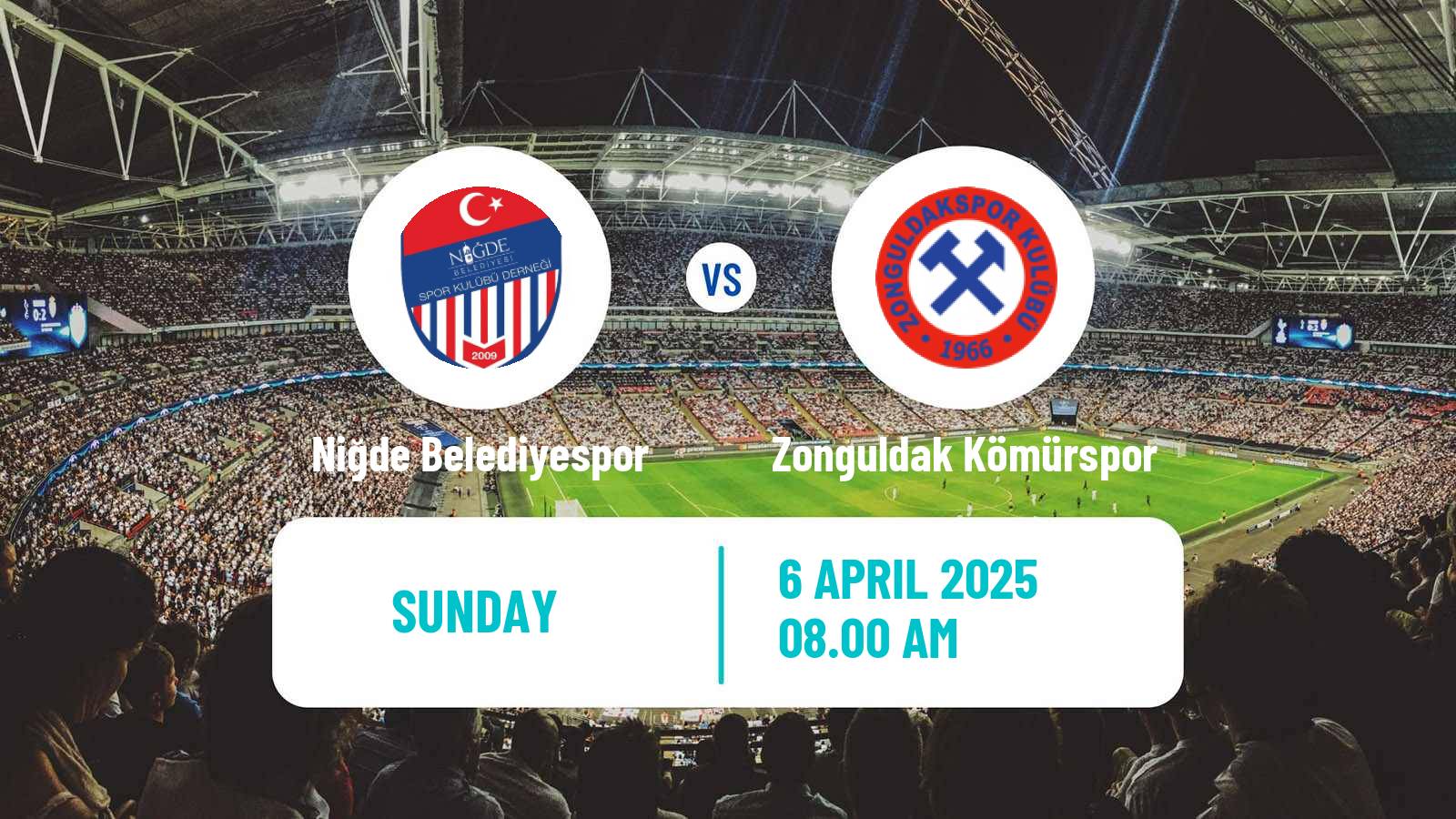 Soccer Turkish 3 Lig Group 4 Niğde Belediyespor - Zonguldak Kömürspor
