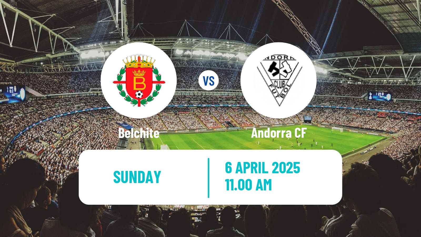 Soccer Spanish Tercera RFEF - Group 17 Belchite - Andorra CF