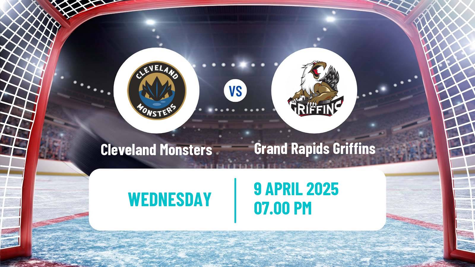 Hockey AHL Cleveland Monsters - Grand Rapids Griffins