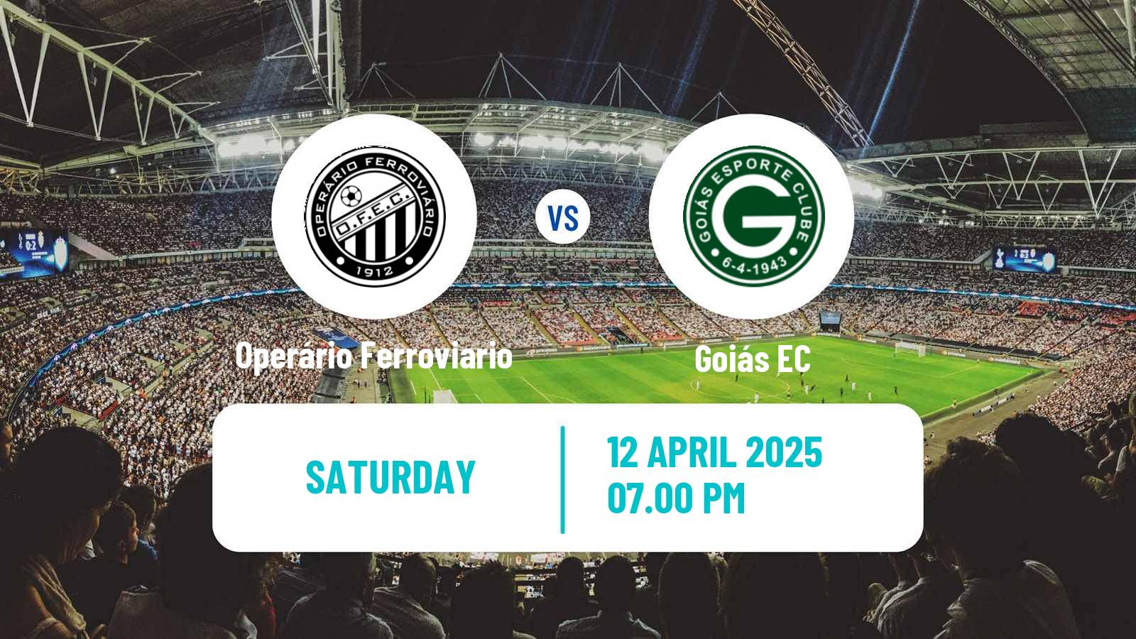 Soccer Brazilian Serie B Operário Ferroviario - Goiás