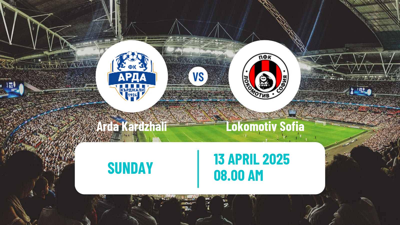 Soccer Bulgarian Parva Liga Arda Kardzhali - Lokomotiv Sofia
