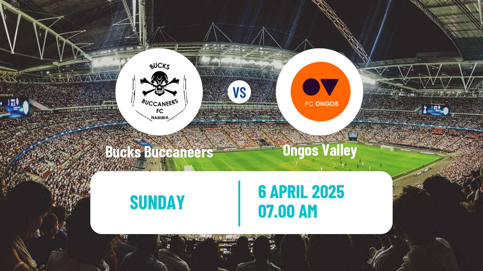Soccer Namibia Premiership Bucks Buccaneers - Ongos Valley
