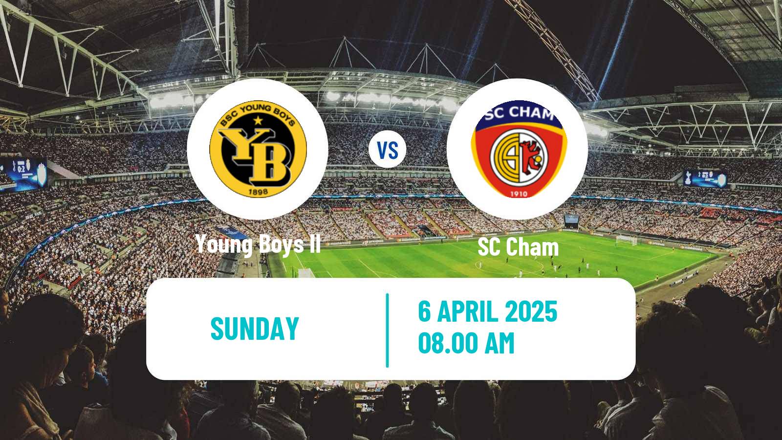 Soccer Swiss Promotion League Young Boys II - Cham